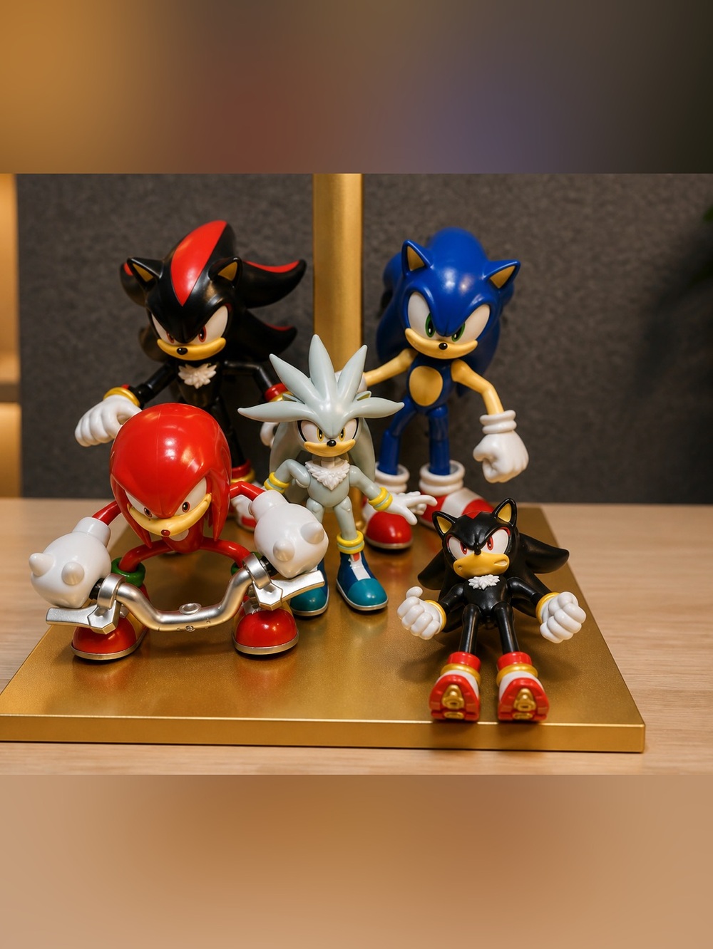 Sonic The Hedgehog Figure Toy Jazwares 2010 3” Sega Assortment Sizes Lot 5